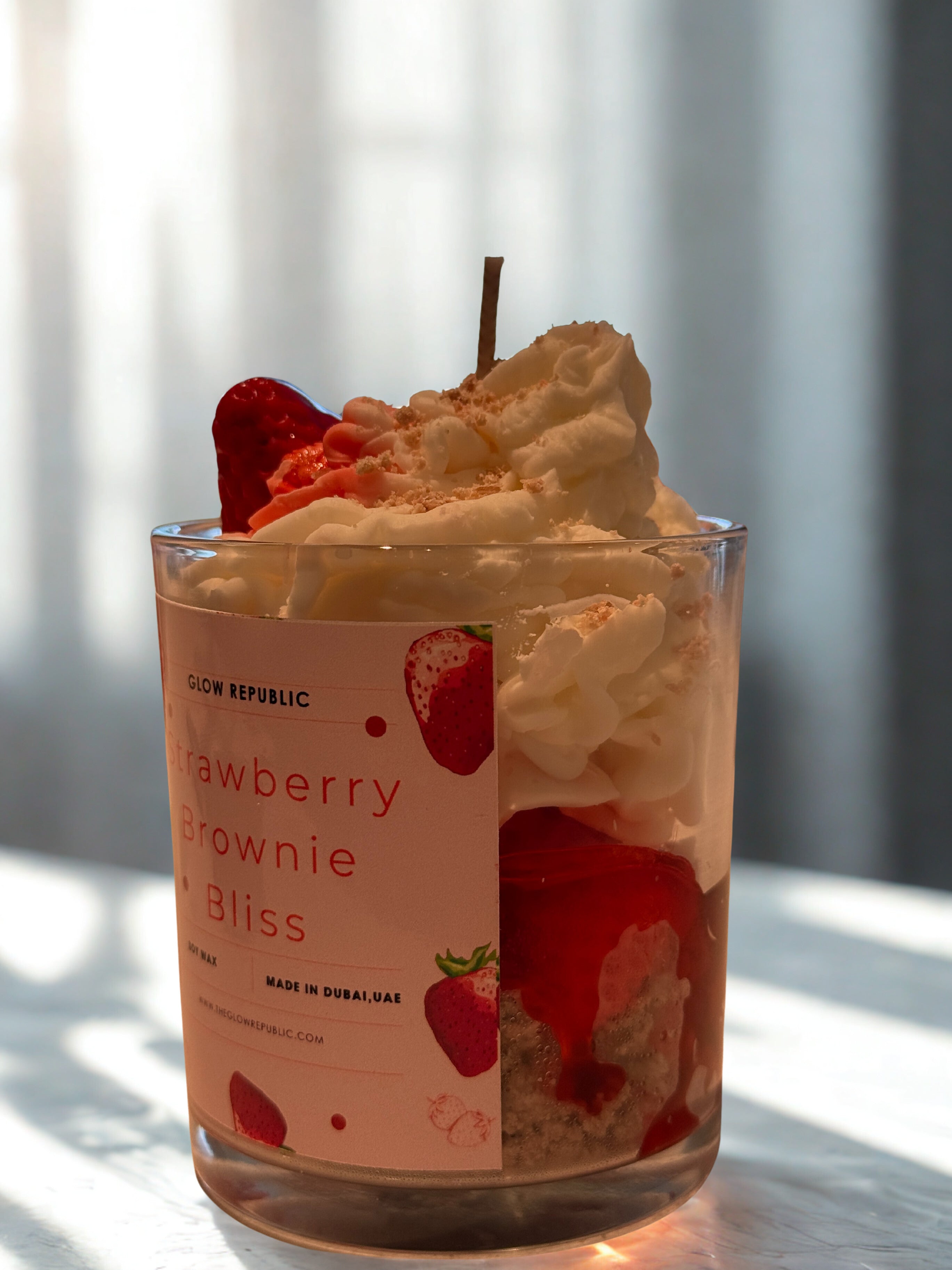strawberry brownie bliss