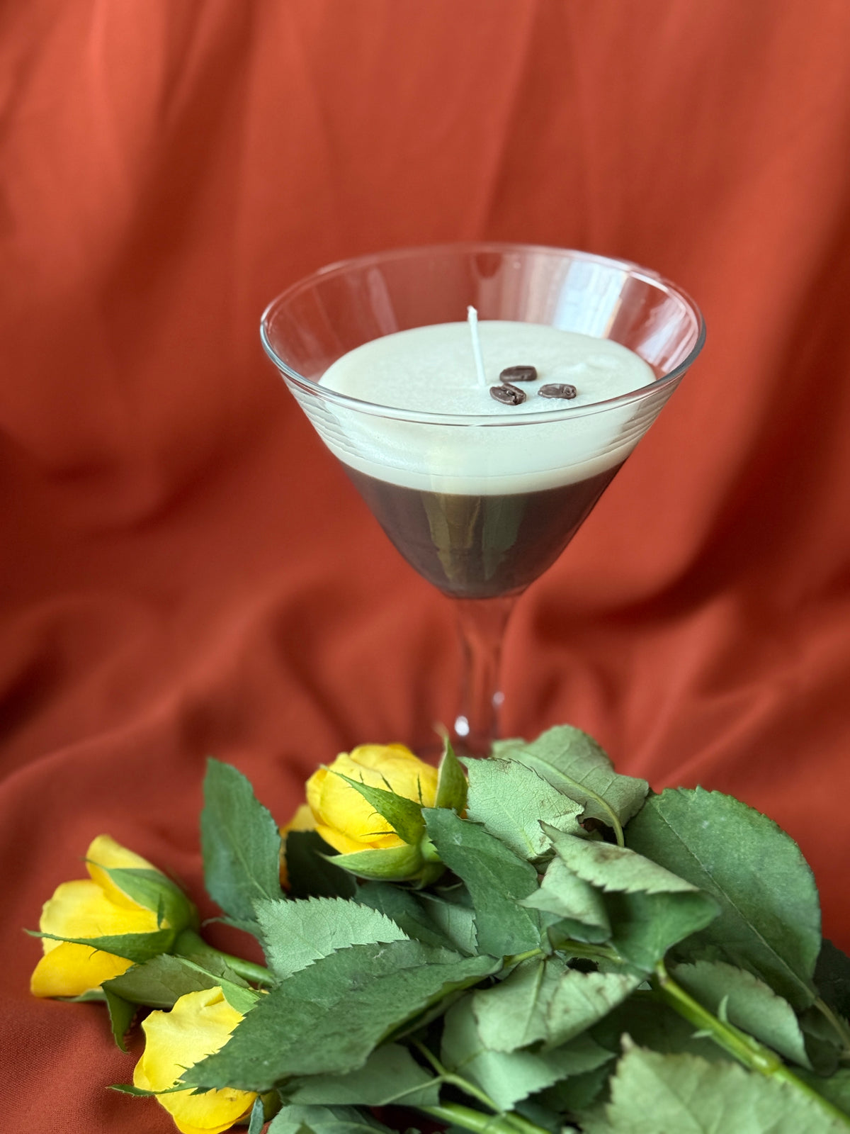 Espresso Martini Candle – Cocktail Glass Collection
