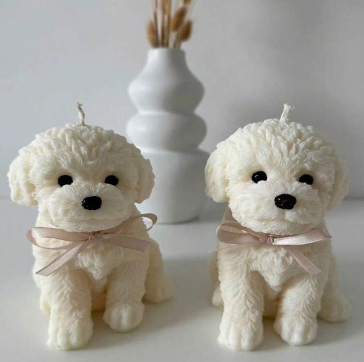 Puppy Shaped Candle – Handmade Dog Lover Gift