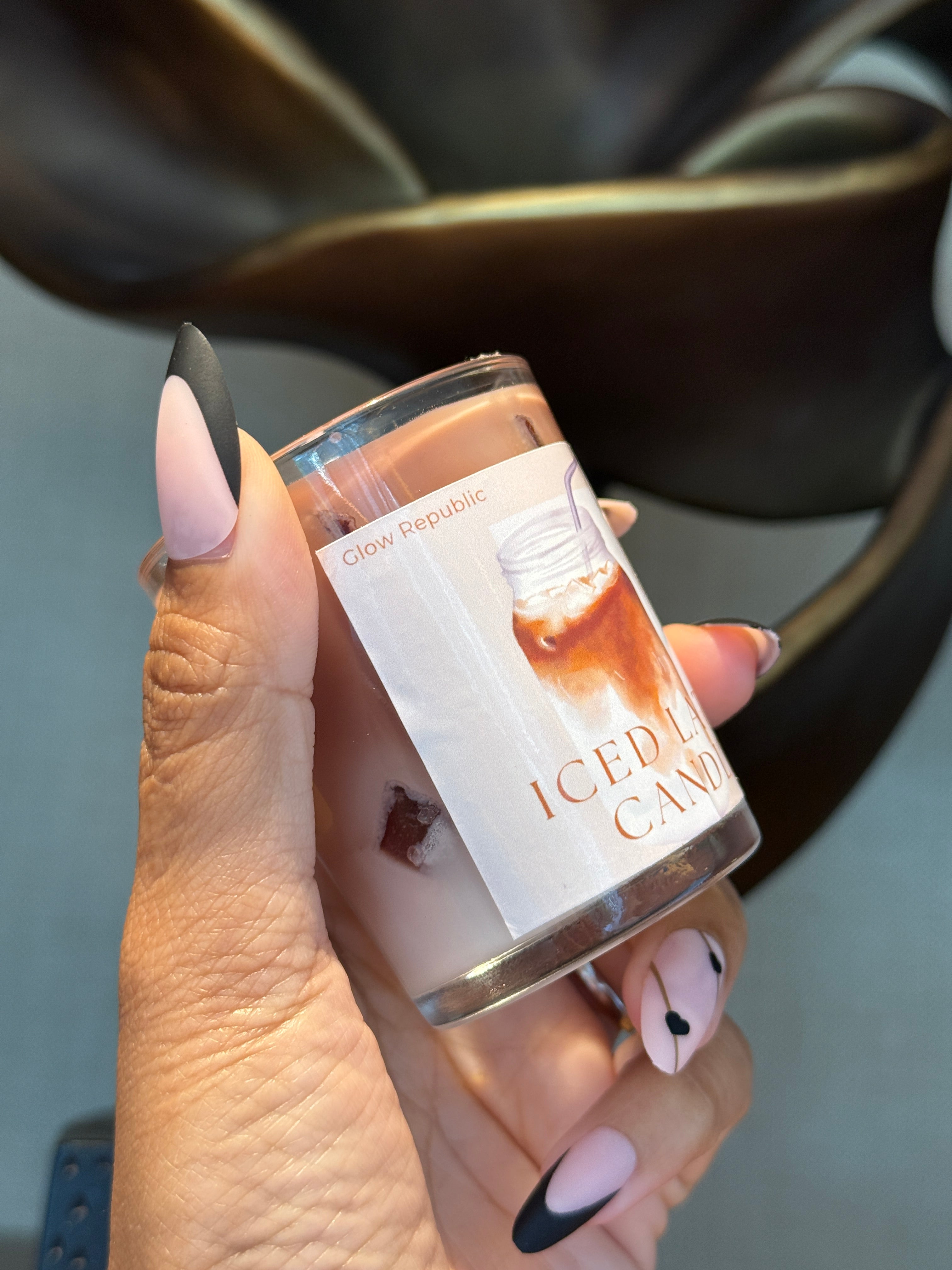 Mini Iced Latte Candle -3oz