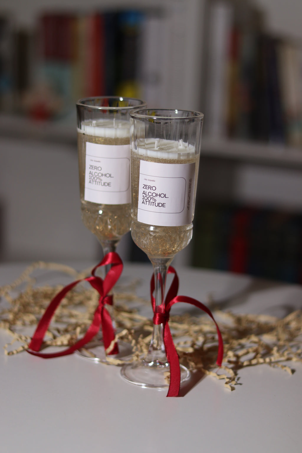 Champagne Glow Candle – Luxe Bubbly Scent