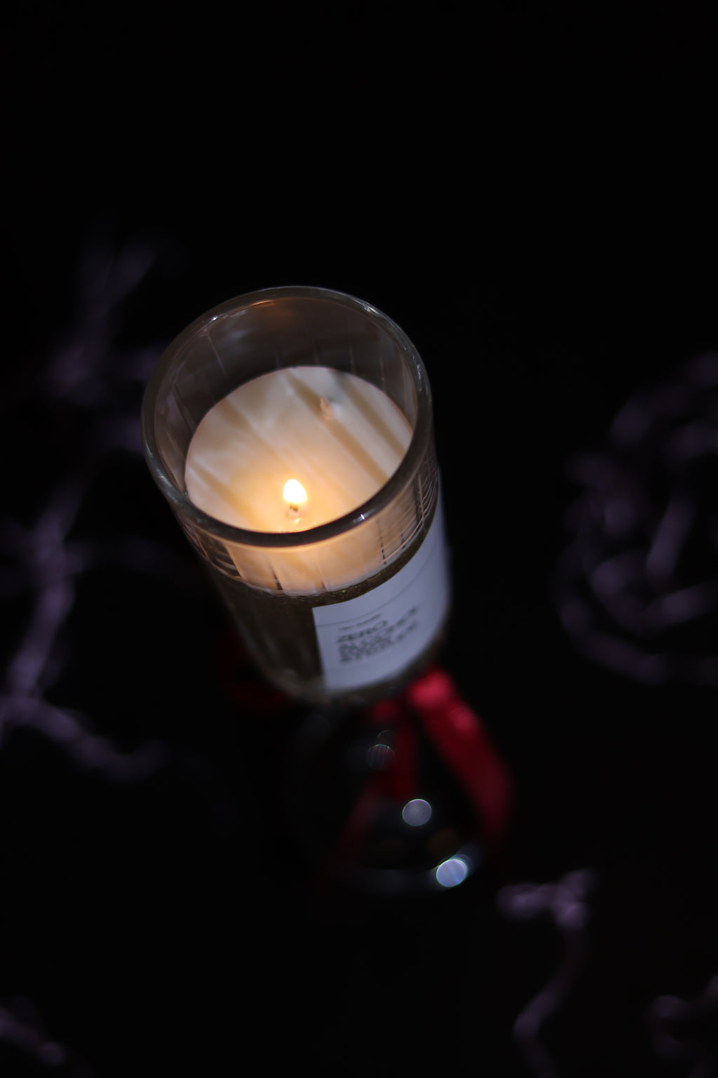Champagne Glow Candle – Luxe Bubbly Scent