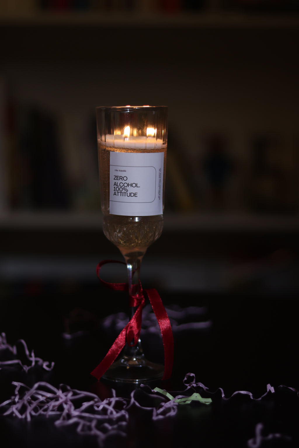 Champagne Glow Candle – Luxe Bubbly Scent