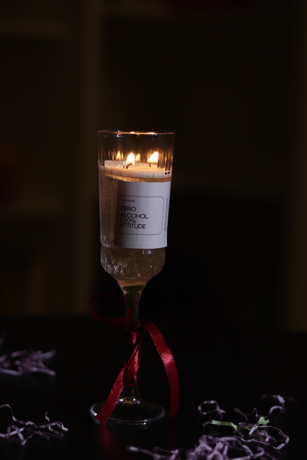 Champagne Glow Candle – Luxe Bubbly Scent