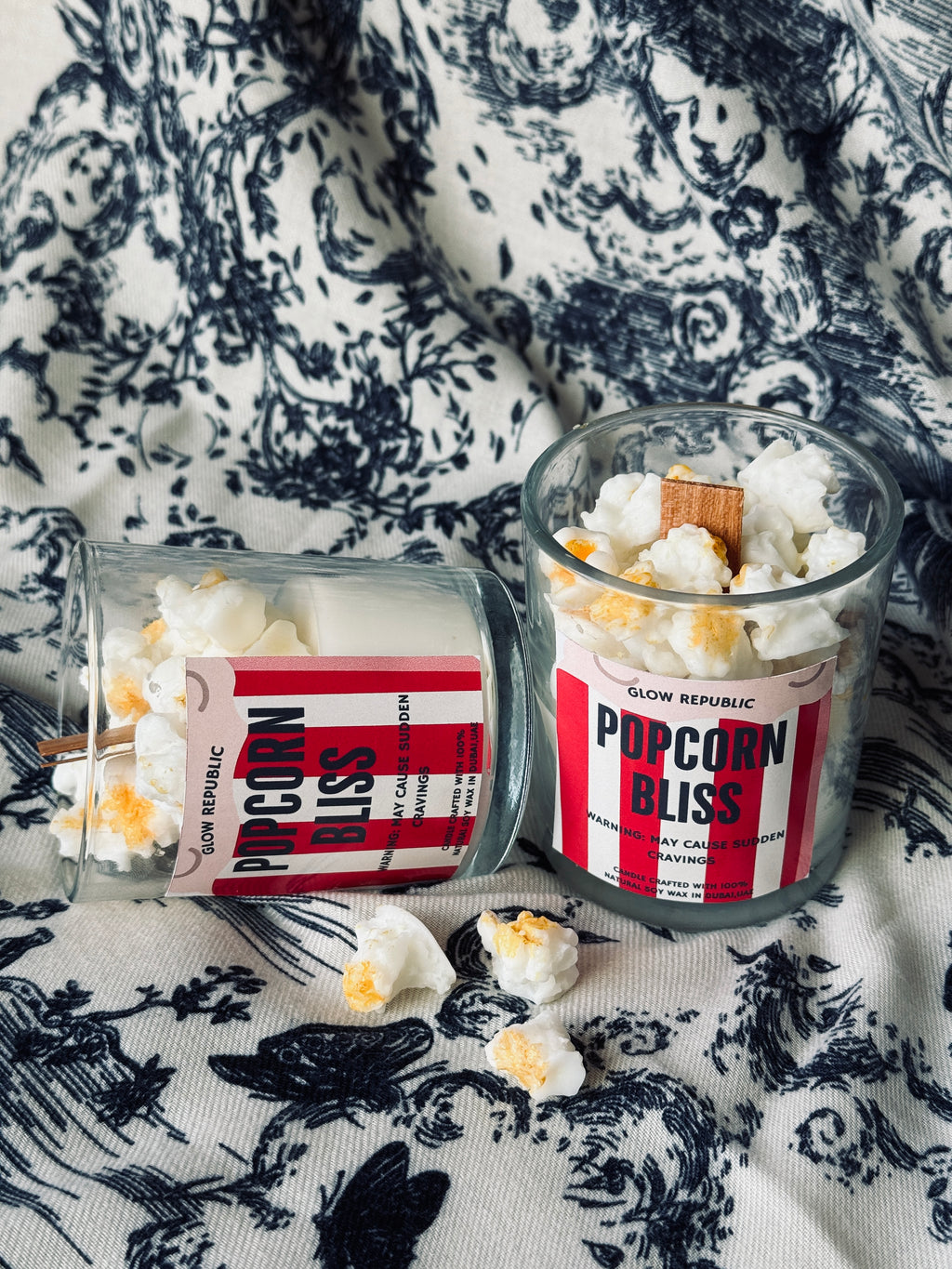 Popcorn Bliss Candle – Warm Buttery Popcorn Scent