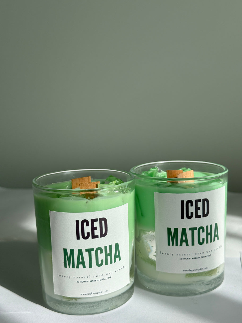 Iced Matcha Candle – The Ultimate Café-Inspired Calm