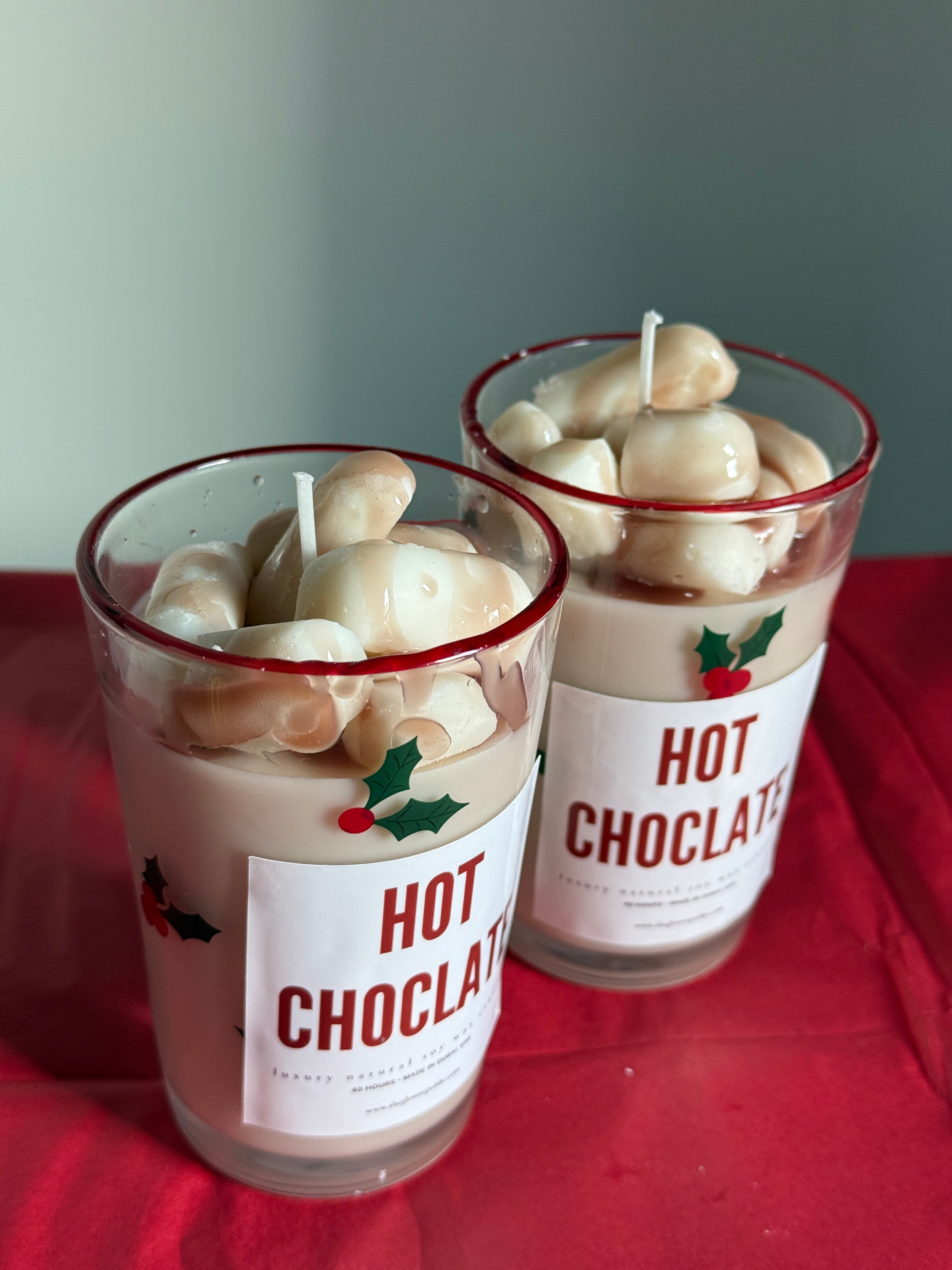 Hot Chocolate Marshmallow Candle – Christmas Edition