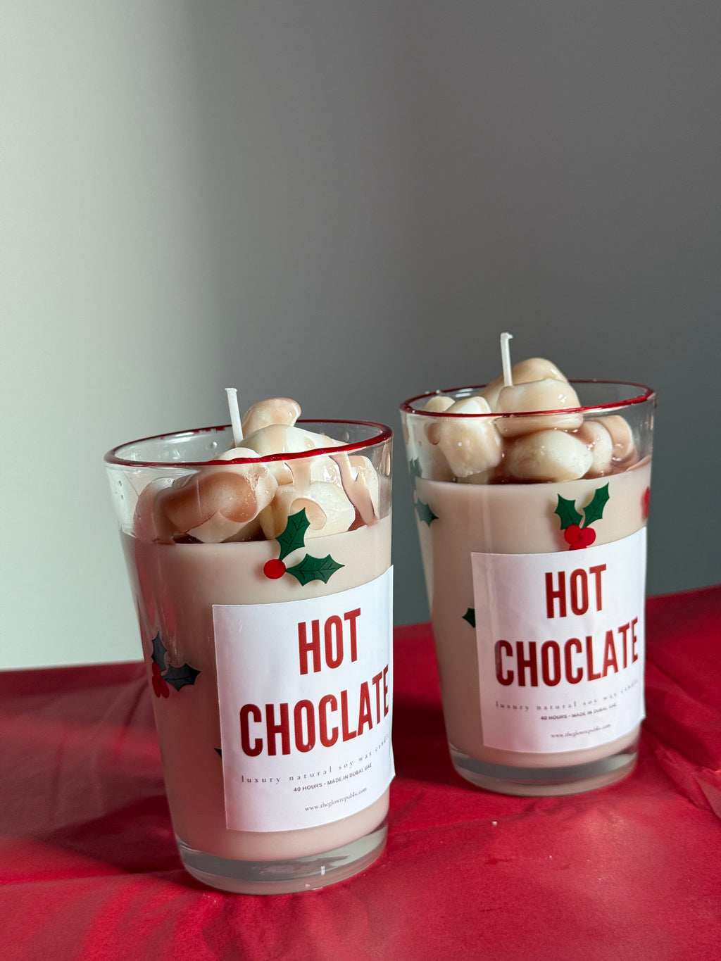 Hot Chocolate Marshmallow Candle – Christmas Edition