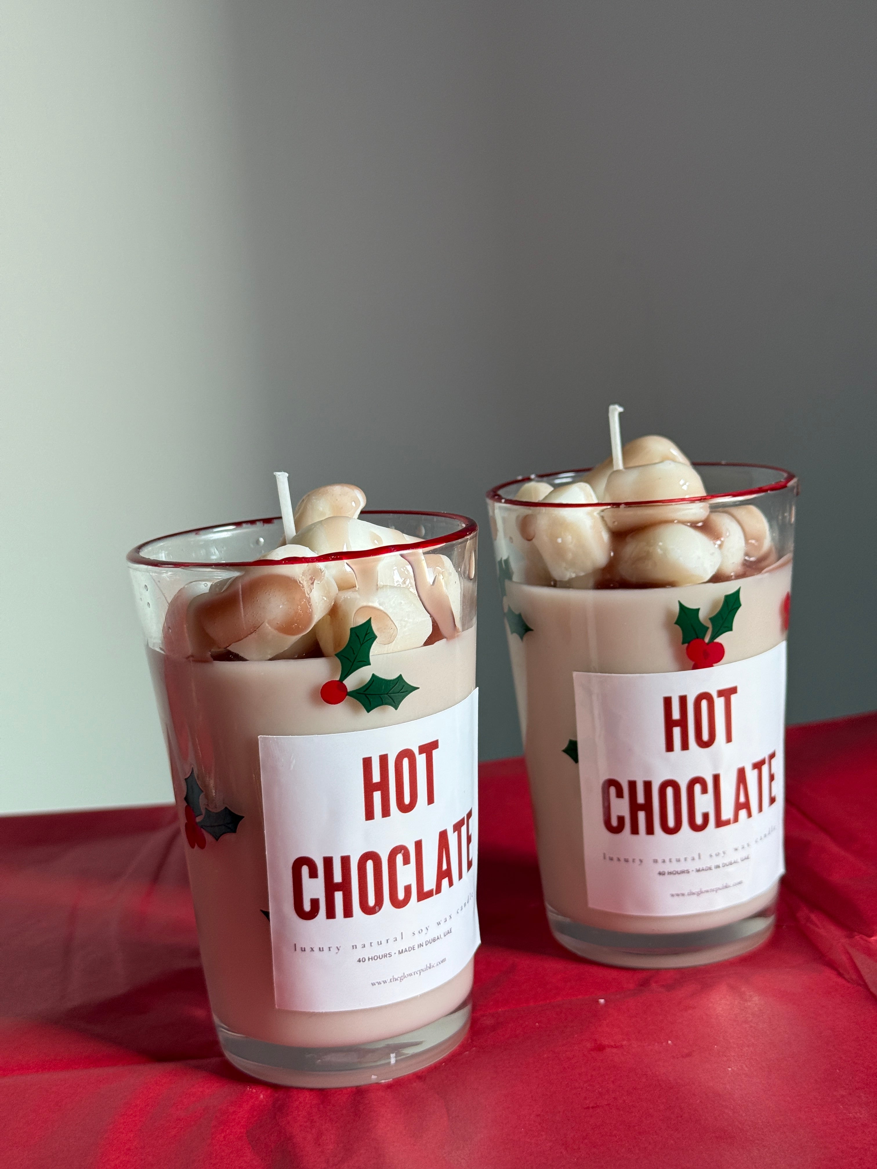 Hot Chocolate Marshmallow Candle – Christmas Edition